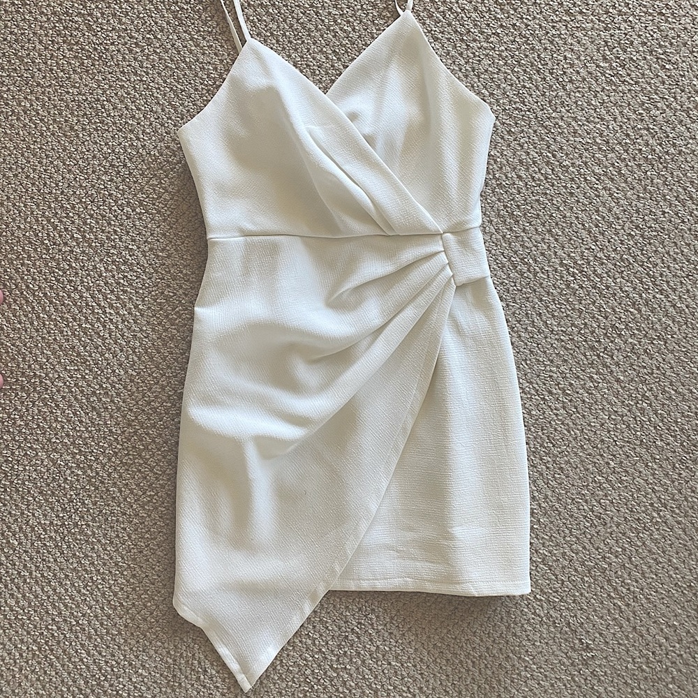 White Selfie Leslie Cocktail Dress